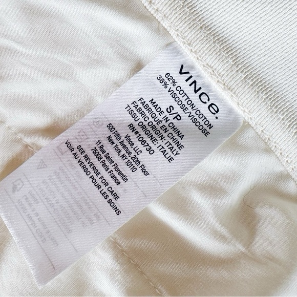 Vince Textured Shirt Jacket Bone - Picture 8 of 8